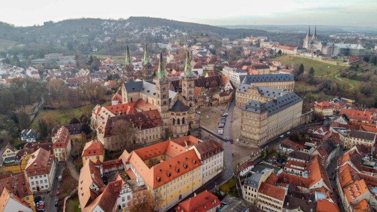 Bamberg old town medieval architecture Germany