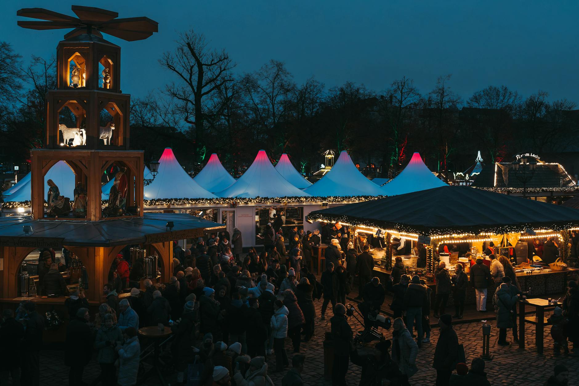 Traditional German Christmas market - ideal for Christmas market corporate events Germany