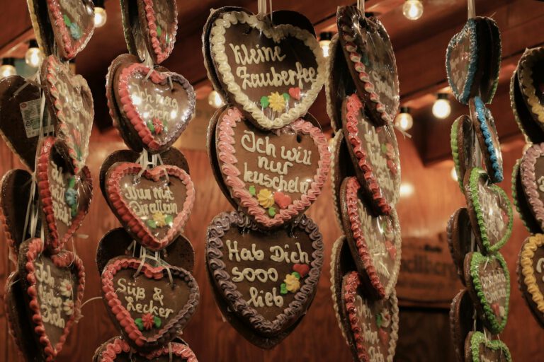 Traditional German Christmas market