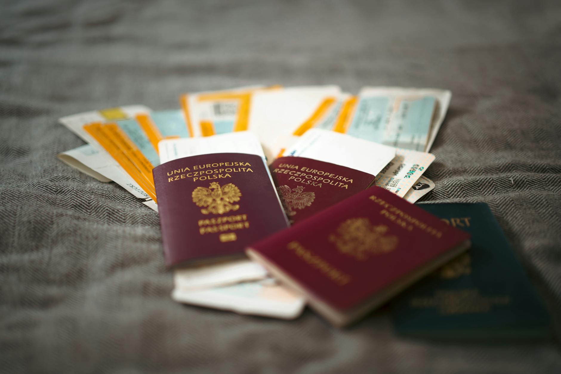 Passport and customs control for group travel in Germany